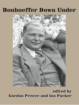 cover image of Bonhoeffer Down Under
